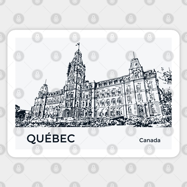 Quebec Canada Sticker by Lakeric